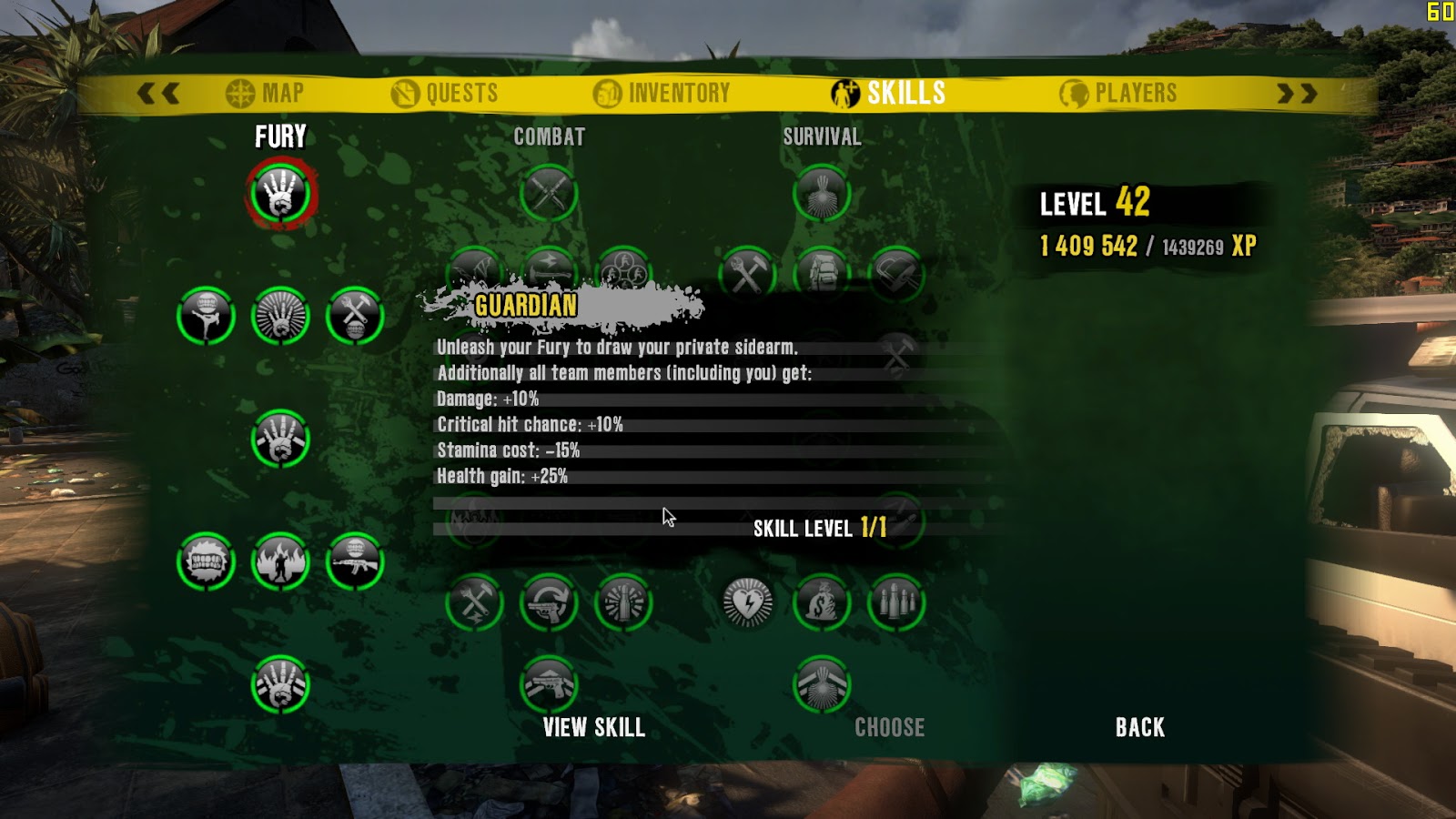 Зомби с газовым баллоном на спине игра Dead Island.