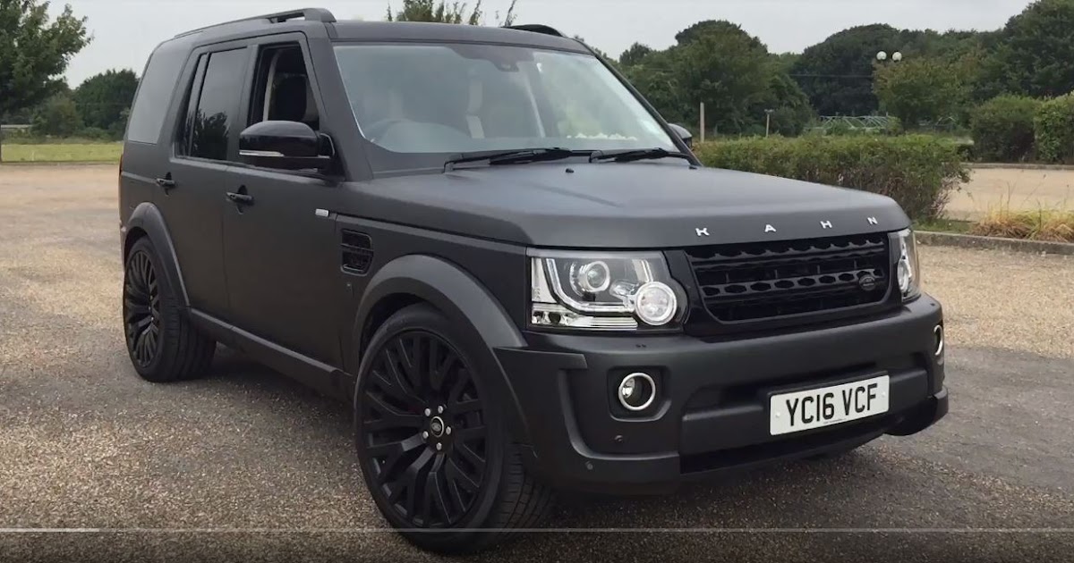 NEVER STOP DISCOVERING Kahn Project Land Rover Discovery 4