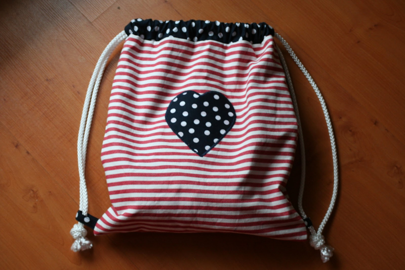 Nähpüppchen: Turnbeutel für den Kindergarten