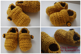 Logical Ramblings by AyanaRED: Clog Slippers Pattern