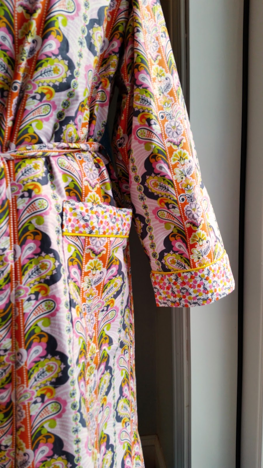 Peacock Pajamas and a Pretty Paisley Robe