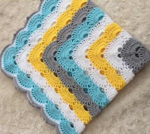 Virus Blanket - Crochet Pattern 