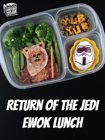 Star Wars Return of the Jedi Ewok Lunch for NAtional Star Wars Day