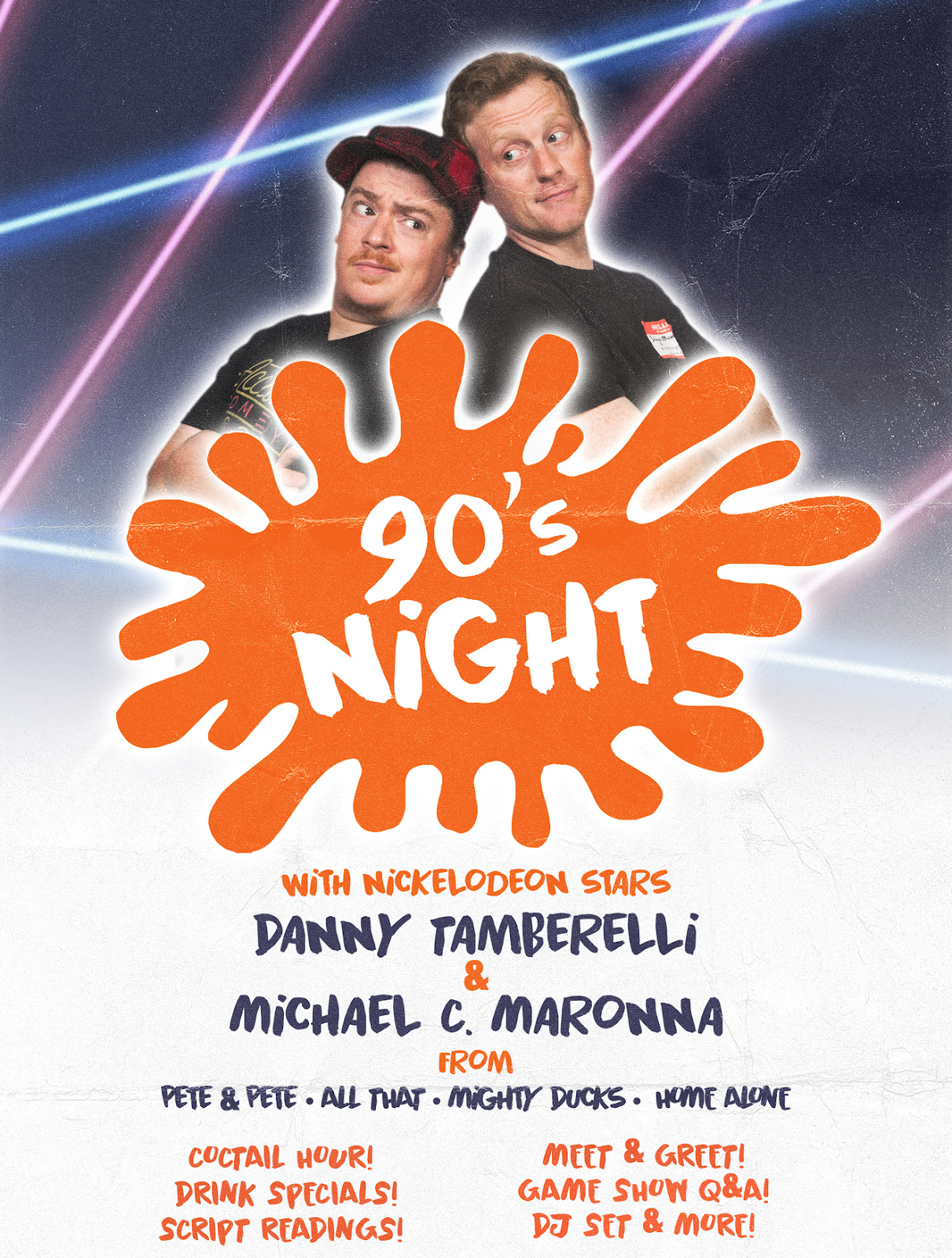 Danny Tamberelli and Michael C. Maronna Announce '90s Night' Tour...