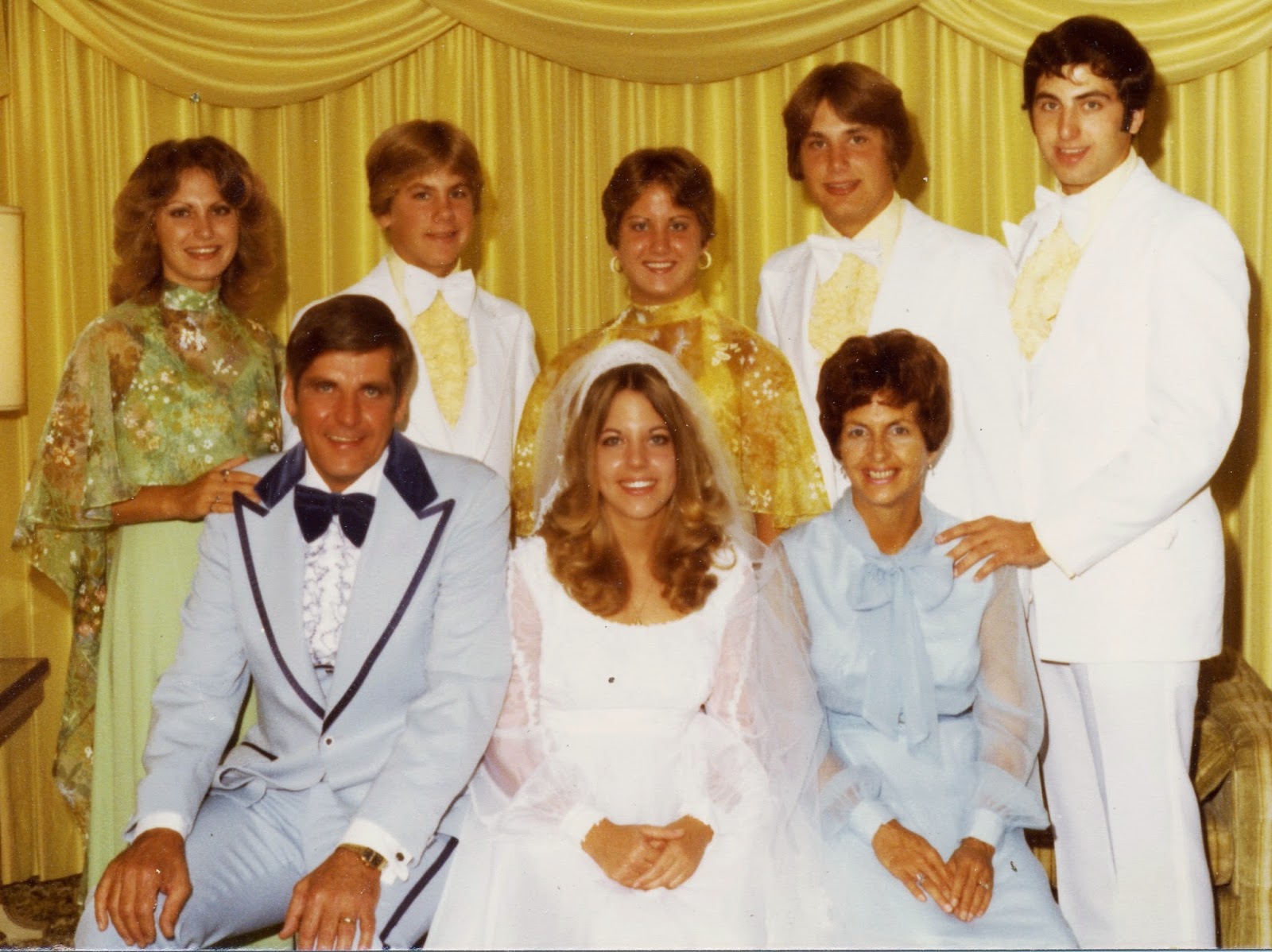 ABT UNK: Wordless Wedding Wednesday: Dietz Family, August 1977
