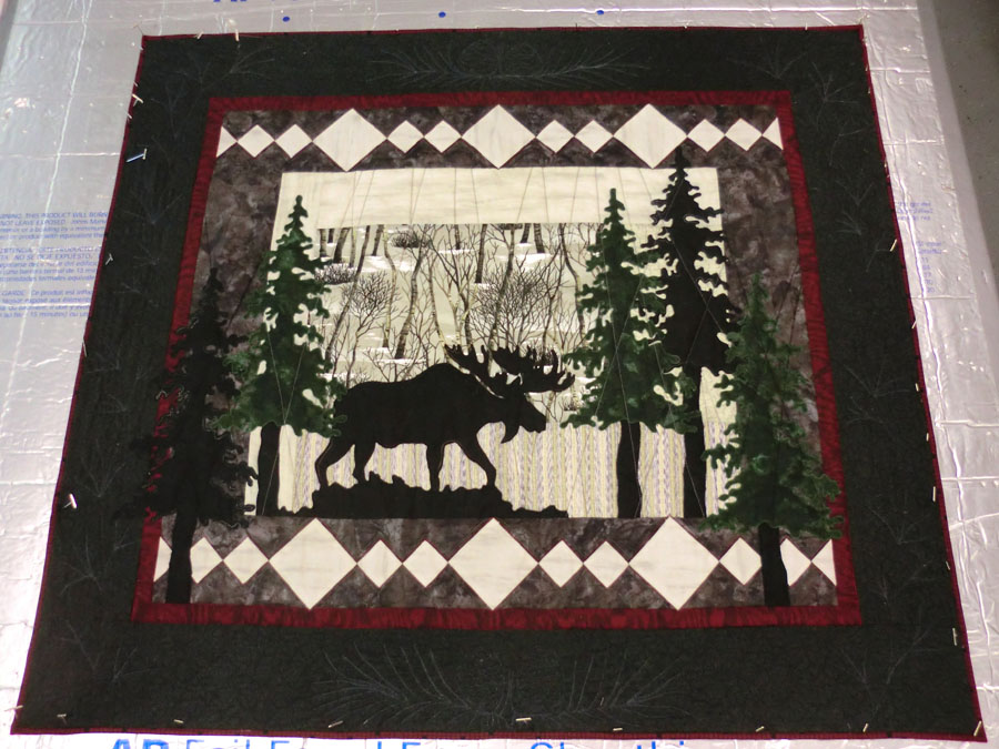 Quilt Whimsy: Friday Finishes - Blocking a Quilt.