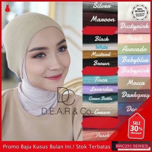 RRC231I45 Inner Terbaru Rajut Polos Fashion Muslim Terbaru BMGShop