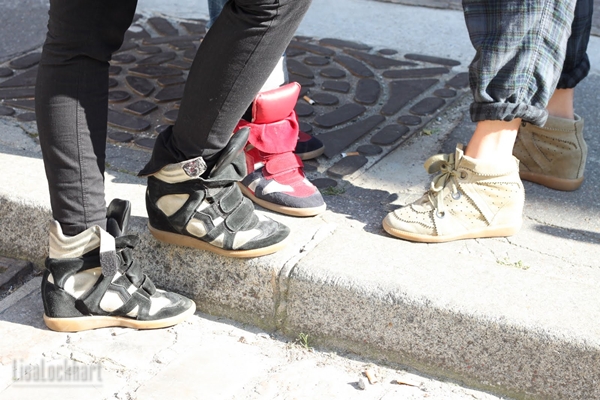krig ide Kostume Trendy or Tacky: Isabel Marant Sneakers? - Stylish Starlets
