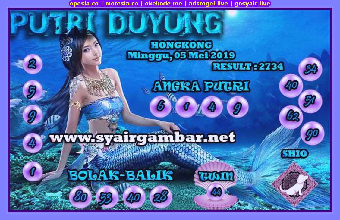 Kode syair hk Minggu 5 Mei 2019 GOsyair SEDIA KODE SYAIR