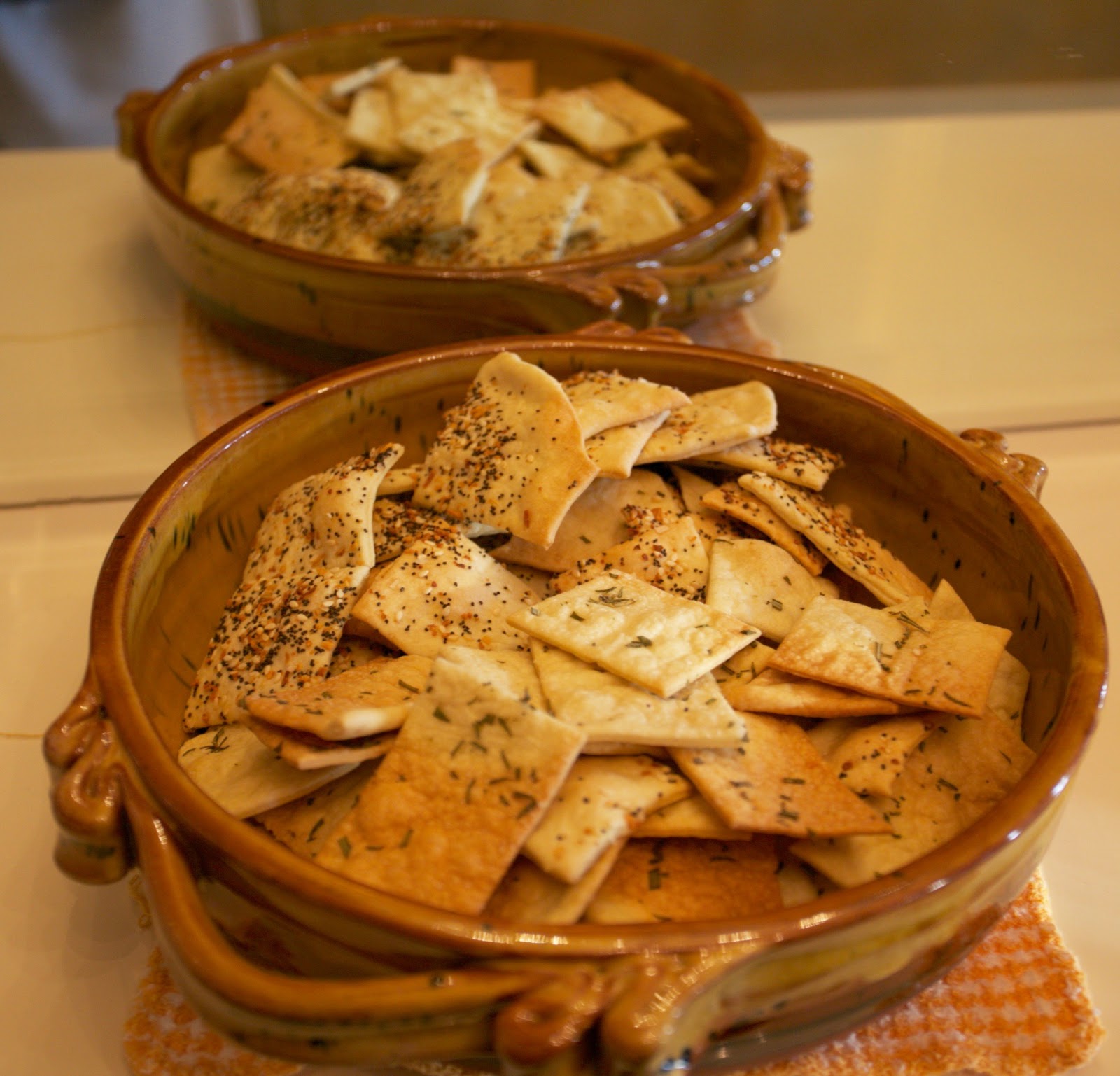 Rosemary Sea Salt Crackers