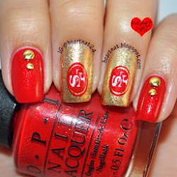 nails 49ers francisco san nail 49er heartnat niner walls