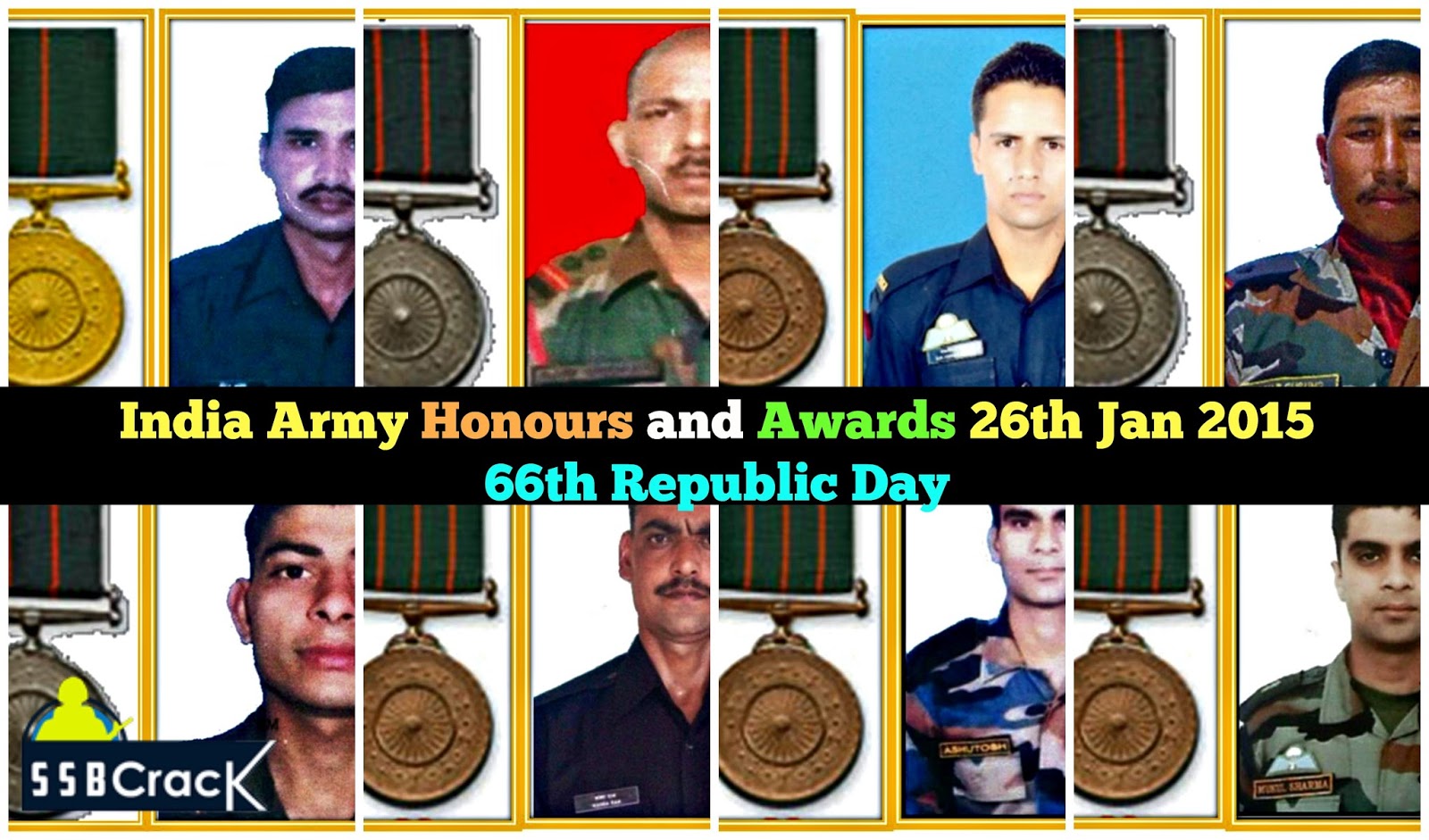 India Army Honours and Awards 26th Jan 2015 66th Republic Day