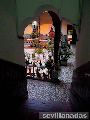 Escalera del Palacio del Pumarejo