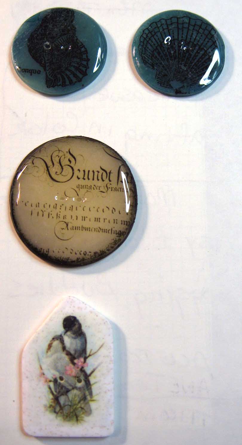 Artist At Work: New Stackers, Buttons from Swap