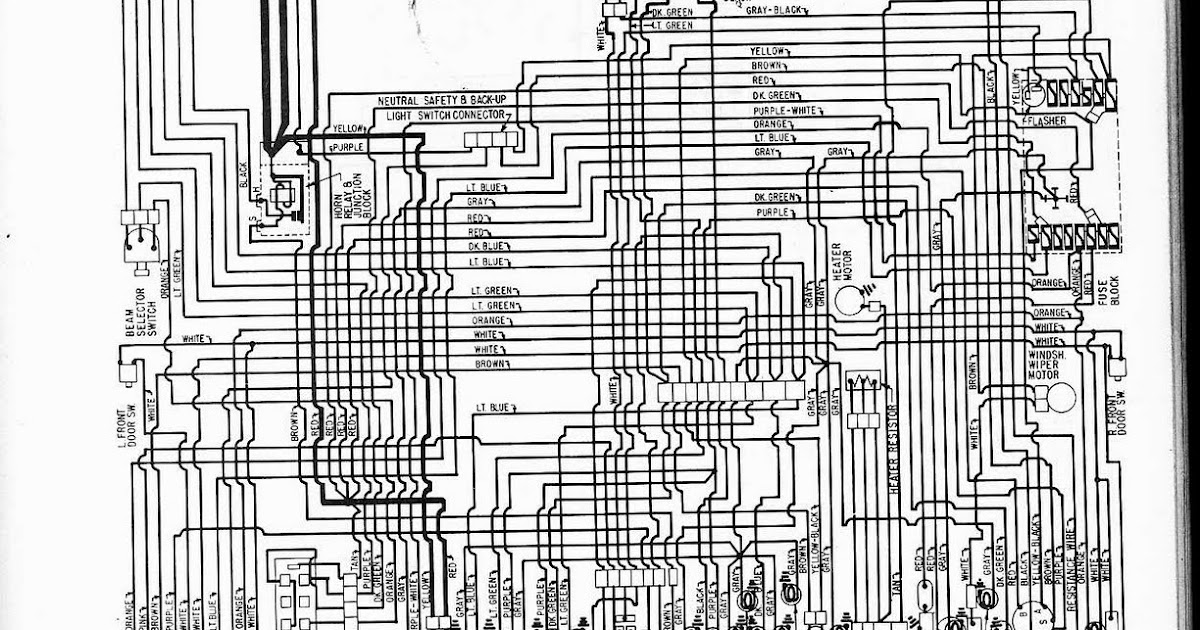Wiring & diagram Info: Diagram 1961 Pontiac Catalina, Ventura, Star Chief,