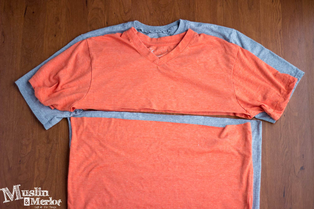 DIY TShirt Towel for Perfectly Smooth Hair Muslin and Merlot