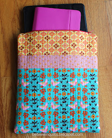 Between Quilts: Tutorial: Tablet Carrying Case