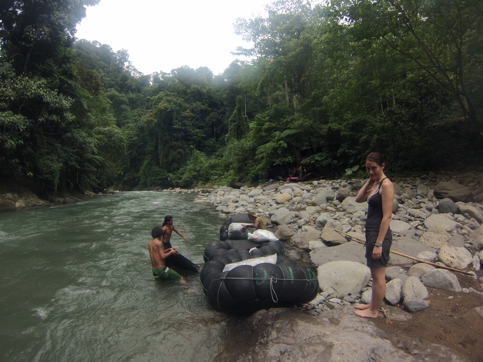 Lincoln Goes to Indonesia and Thailand and...: Bukit Lawang: Wading in ...