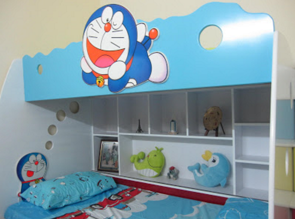 Desain Kamar Anak Nuansa Doraemon Paling Menarik Dan Keren
