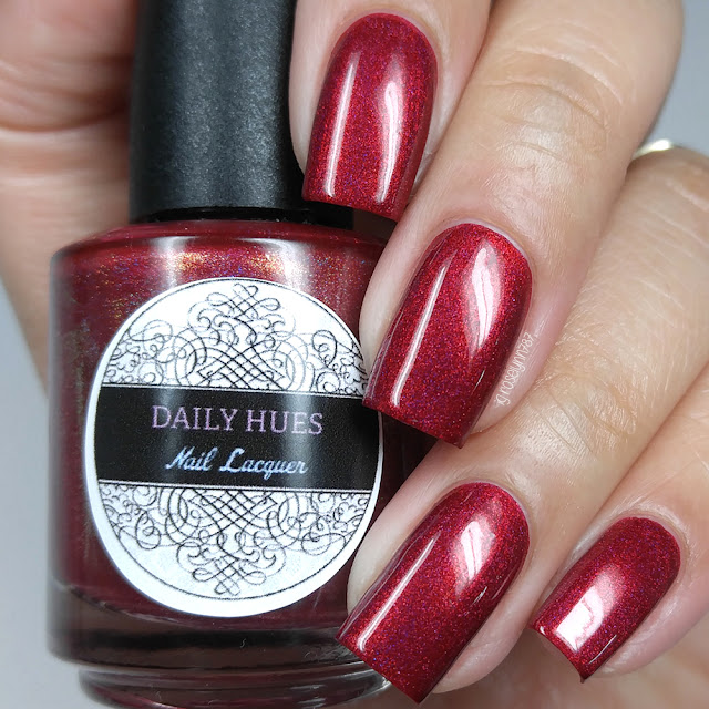 Daily Hues Lacquer - Crimson