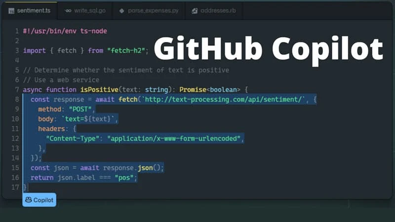 GitHub Copilot, your AI pair programmer for Visual Studio Code