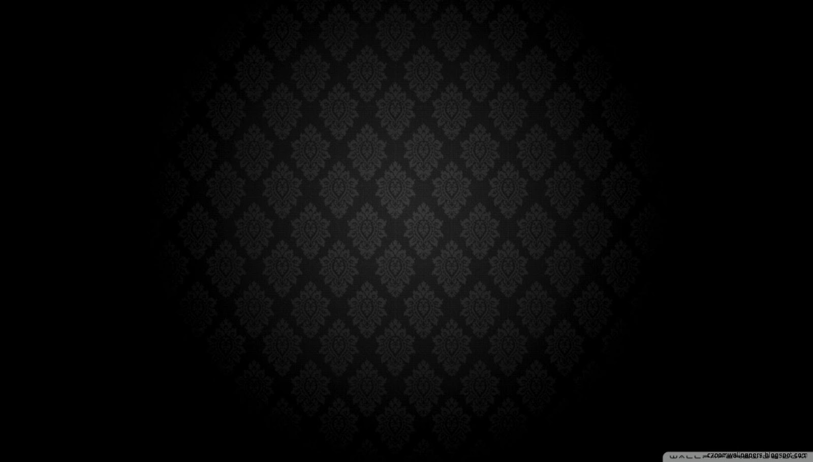 Black Baroque Pattern