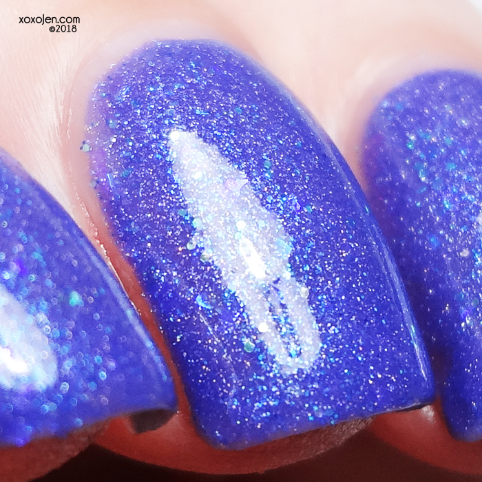 xoxoJen's swatch of Sayuri Nail Lacquer The Rough Stone Within