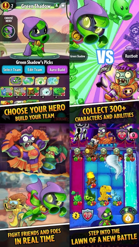 Plants vs Zombies Heroes v1.8.23 Mod Apk (Unlimited Sun) For Android