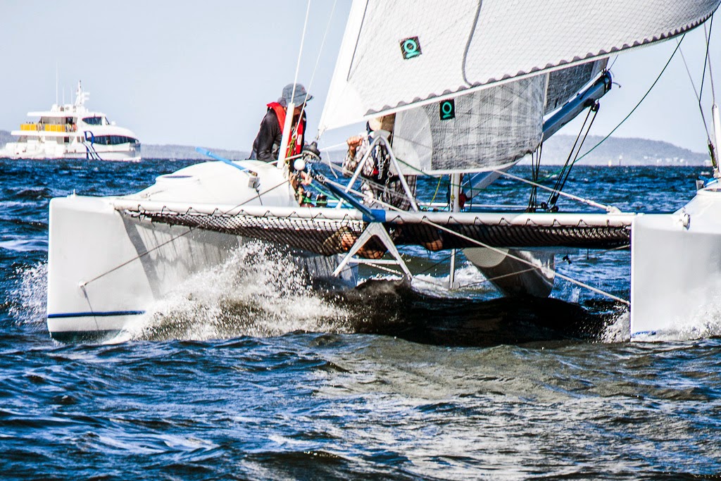 Sailing at the Port Curtis Sailing Club, Gladstone, Queensland: Sprint ...