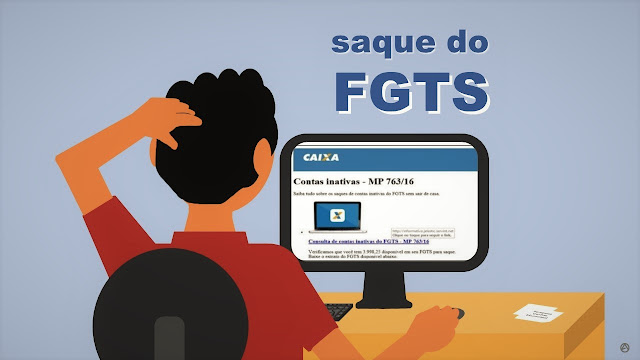 Liberação do FGTS para contas inativas vira golpe na Internet