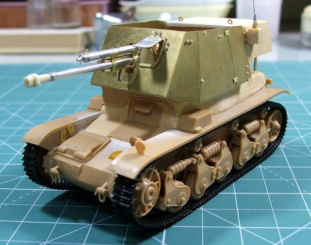 x2 Scale 3d Printed WW II Model Tank 1/72  1:100  1:200 Panzerjager 35R 731 f