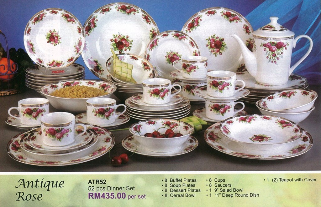 PINGGAN MANGKUK SHOPPING ONLINE SALE!! SALE!! DINNER SET (PART 2)