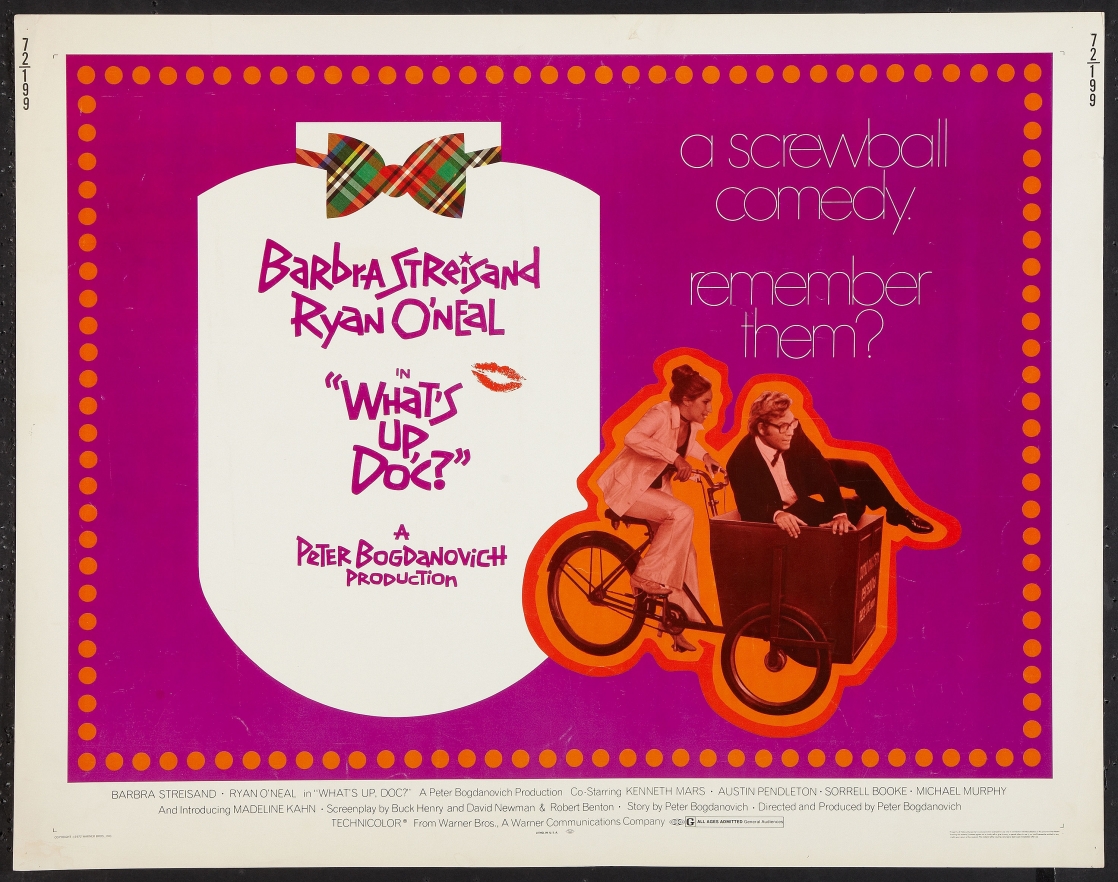CINEMAGIC ON S'FAIT LA VALISE, DOCTEUR ?, de Peter Bogdanovich (1972) CINEMAGIC ON S'FAIT LA VALISE, DOCTEUR ?, de Peter Bogdanovich (1972)