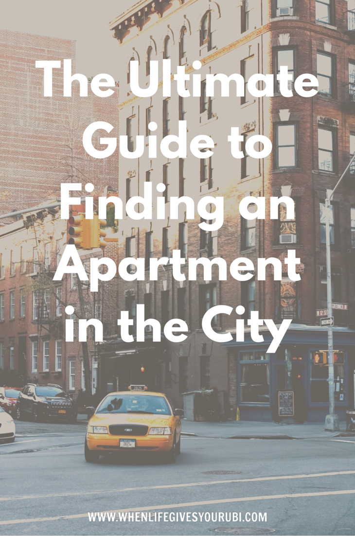 The Ultimate Guide to Finding an Apartment in the City When Life