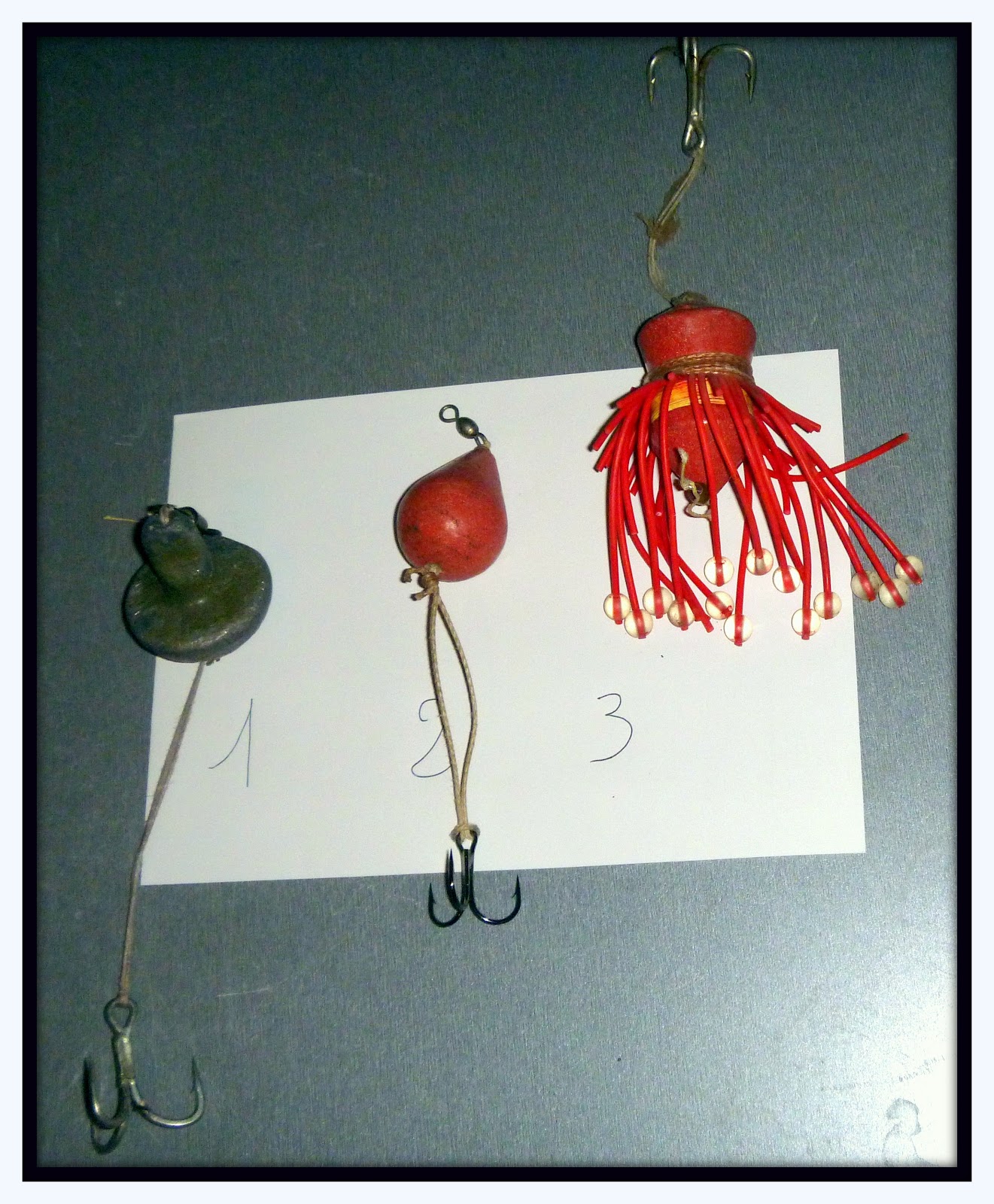 plomb silure verticale