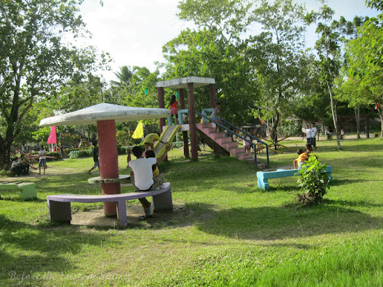Playground at Sabang Beach Resort in Bulan, Bicolandia