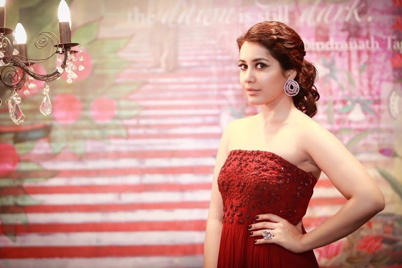 Raashi Khanna at Supreme Movie 50 days Celebrations