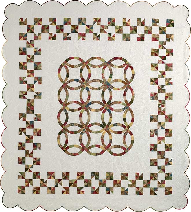 Quilt Inspiration Wedding Ring Quilt Inspiration And Free Patterns quilt-inspiration-wedding-ring-quilt-inspiration-and-free-patterns