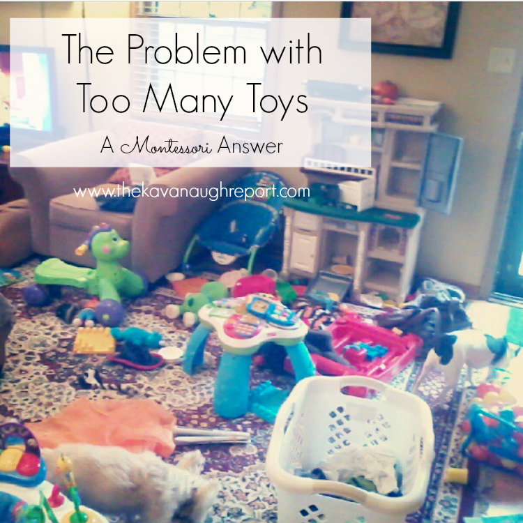 When too many toys are a big distraction