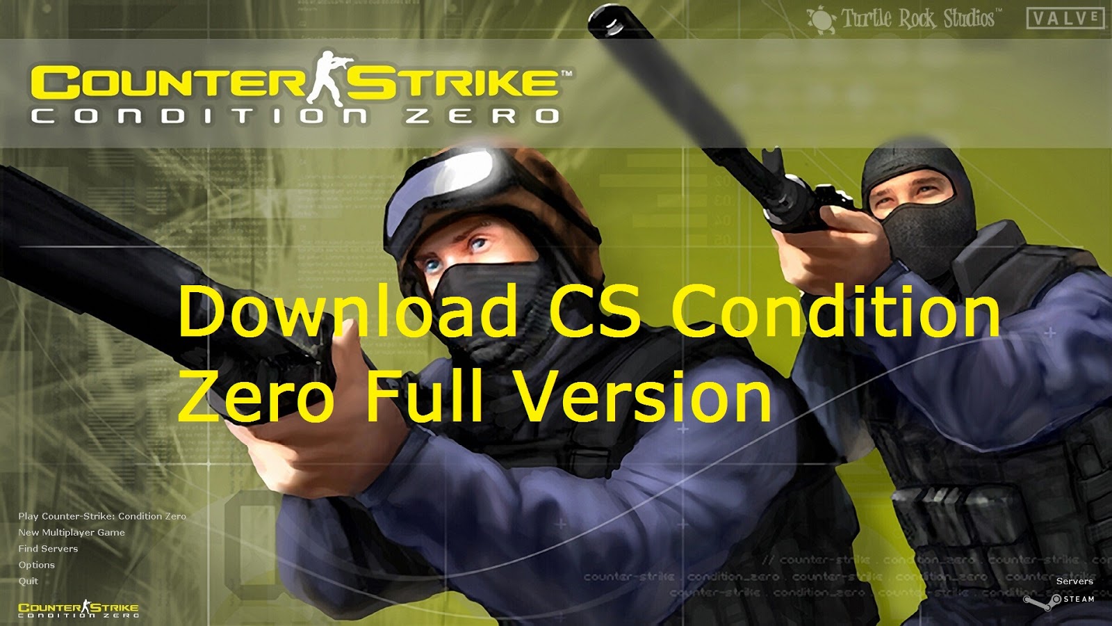counter strike: condition zero download
