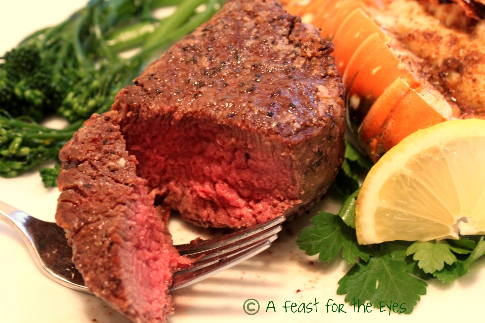 A Feast for the Eyes: Perfect Filet Mignon