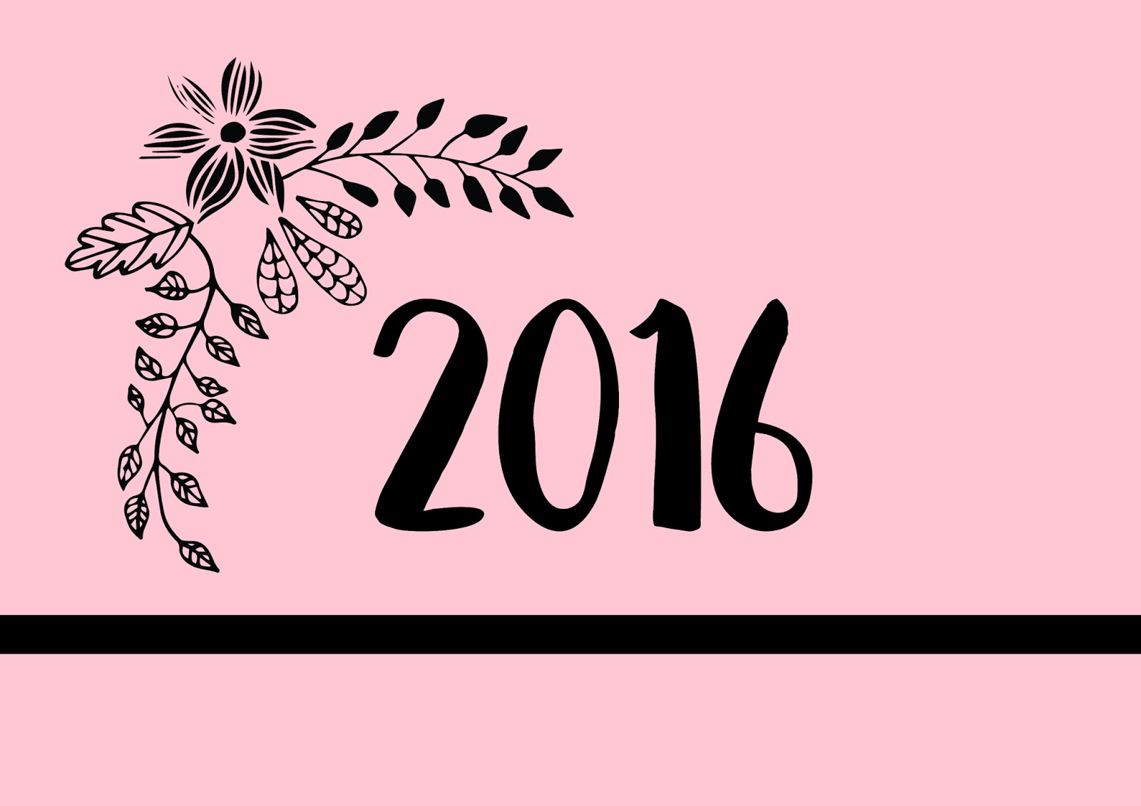 My Sweet Things: DESCARGABLE | Calendario para el 2016