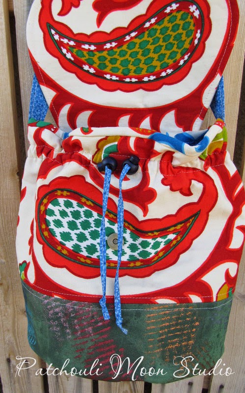 Patchouli Moon Studio~Drawstring Sling Bag