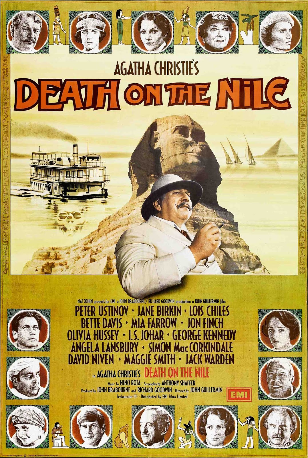 Mort Sur Le Nil Agatha Christie Fiche De Lecture Raridades 0800: Morte Sobre o Nilo (1978) - John Guillermin