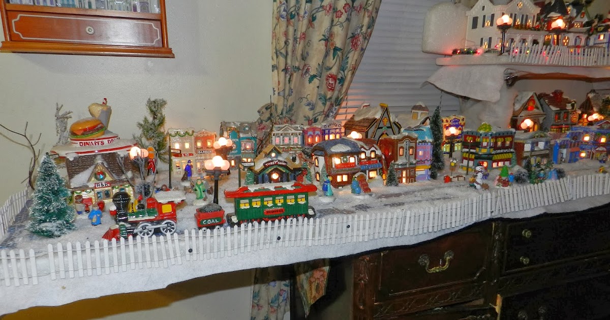 My christmas village...up close My Christmas Village: My Christmas Village