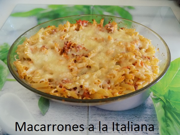 Macarrones a la Italiana