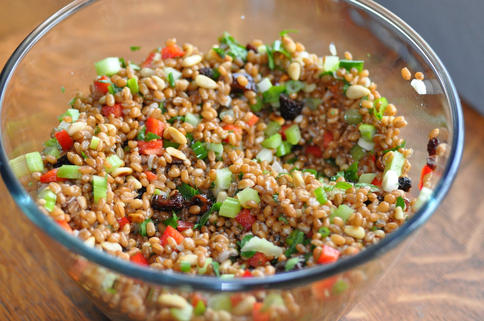 Lethally Delicious Wheat Berry Salad