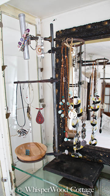 Whisperwood Cottage Vintage Medical Cabinet Used As A Jewelry