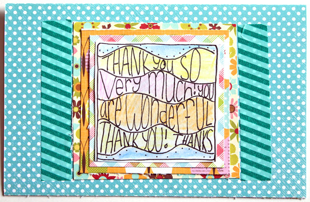 Paper Lovers Studio: Week 3- Tuesday: Technique Challenge #4