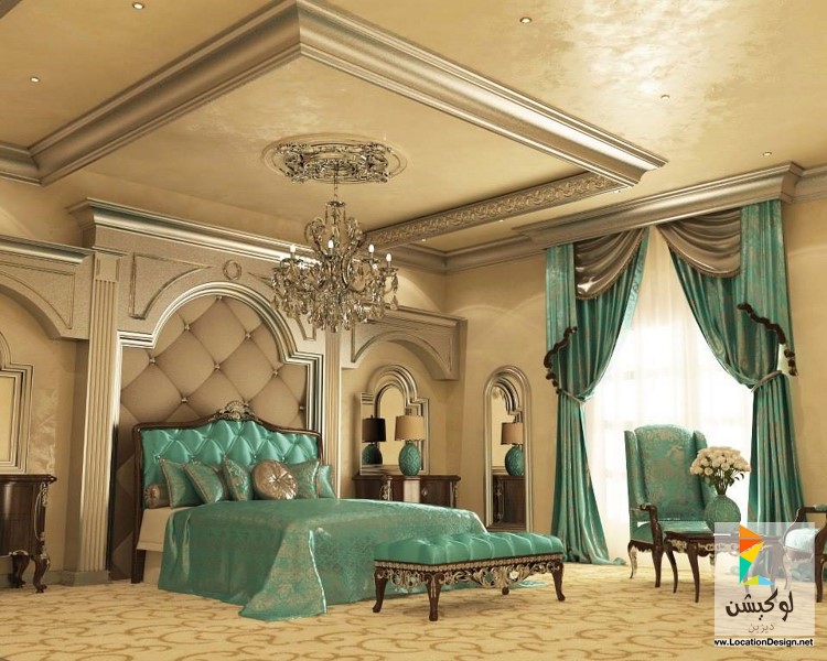 جبس غرف نوم 2017 2018 decor4style